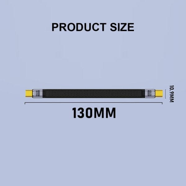 USB4 datakabel USB C til Type C PD 240W