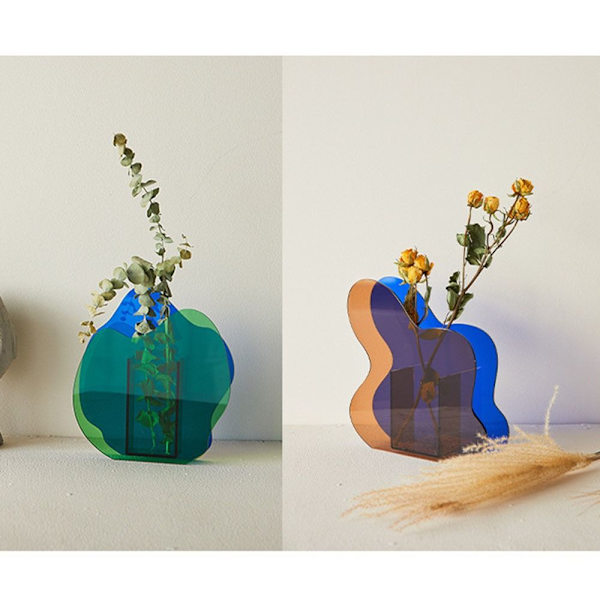 Geometriska vaser Akrylvas B B B