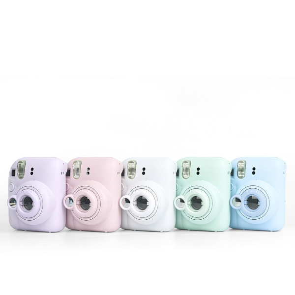 PU- case Instant Camera BLÅ Blue