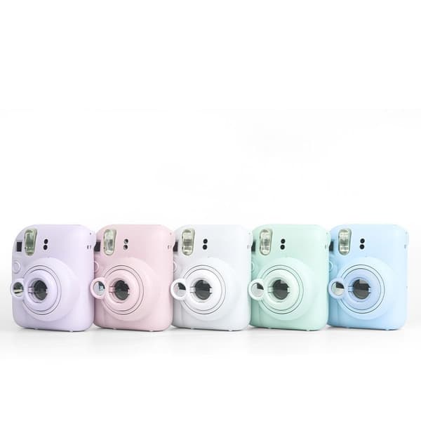 PU-veske Instant Camera LILLA Purple