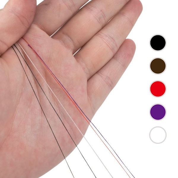 Brow Marker Thread Kulmien stensiilit PUNAINEN RED