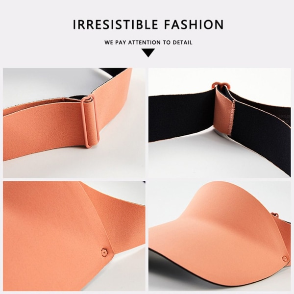 Anti-UV strandhatt Solhattar ORANGE Orange