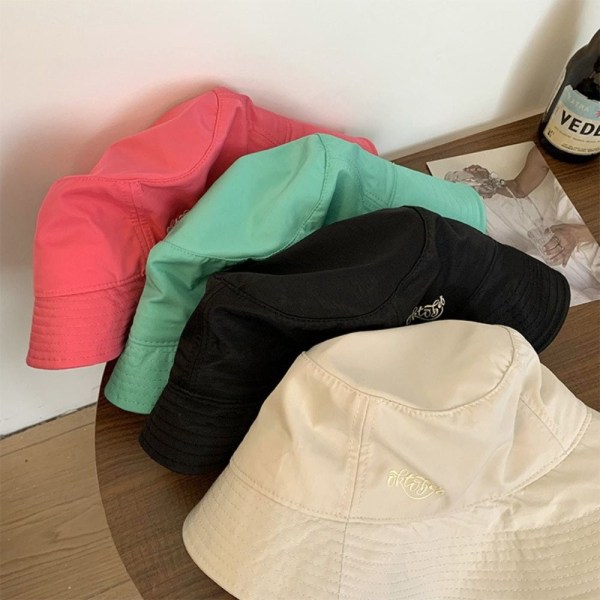 Strap Bucket Hatut Naisten Lippikset MUSTA black