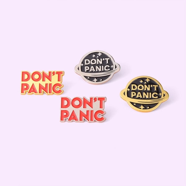 4 kpl Don't Panic Rintaneulat emalineulat 02 02 02