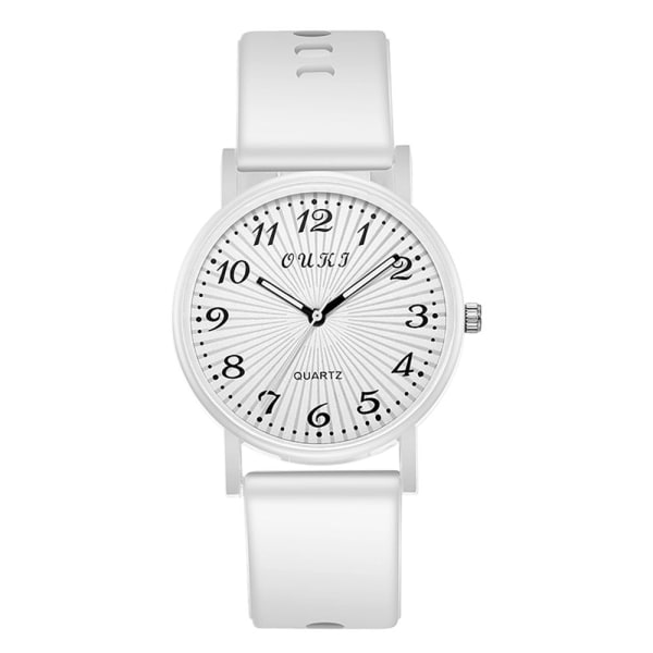 Damklocka Kvarts Armbandsur VIT white