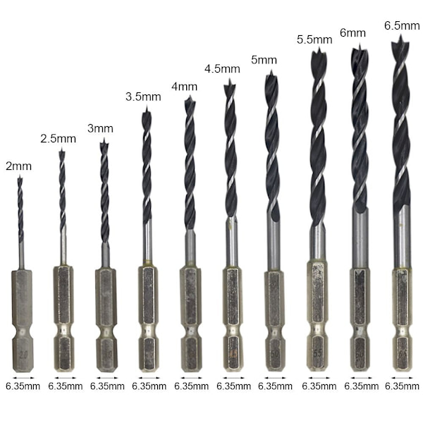 Borrkronor Twist Drilling 6MM 6mm