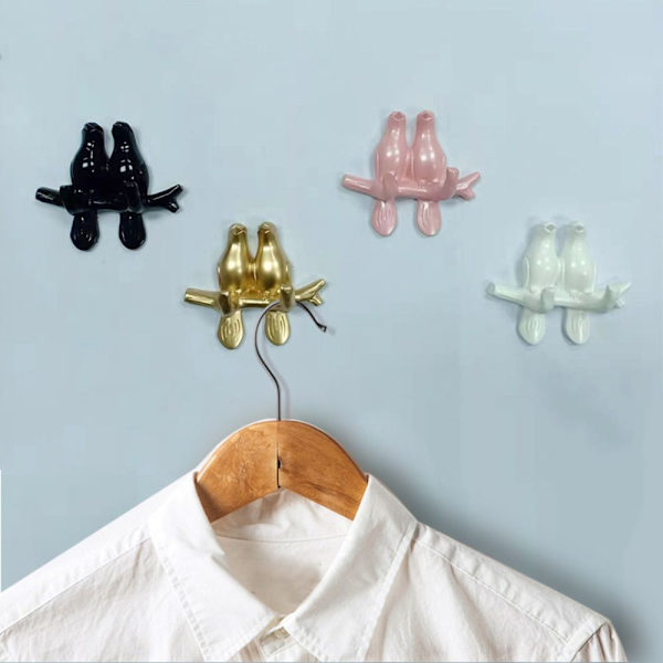 Animal Wall Hanger frakkekrog HVID STYLE A STYLE A White Style A-Style A