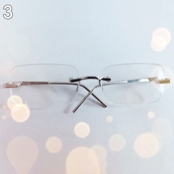 Cute Blossom Frame Plys Doll Eyeglasses 3 3 3