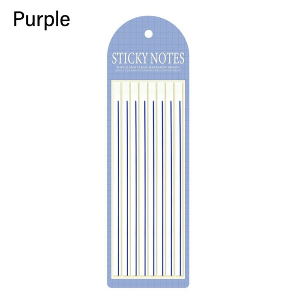 5 pose Sticky Notes Index Memo Pad LILLA LILLA Purple