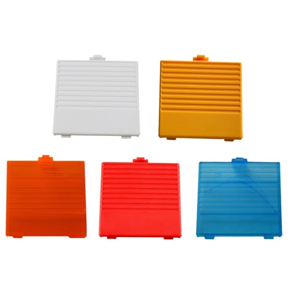 5stk Batterideksel Batterilokk ORANSJE orange
