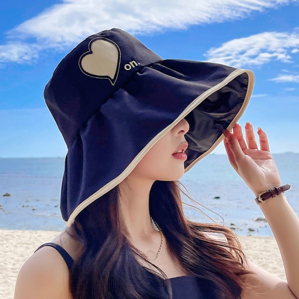 Sommarmode Flickor Tyghatt Solhatt Sommarhatt MÖRKROSA dark pink