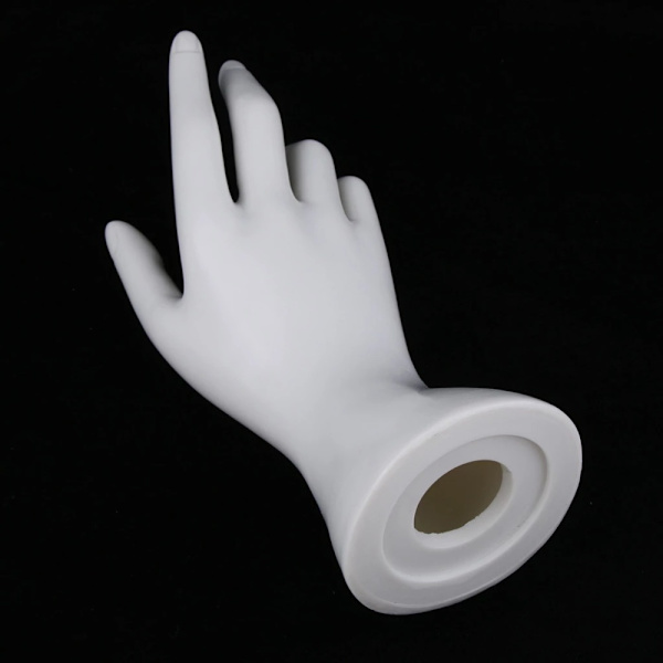 1 PC Handmodell Handskar Display WHITE-LEFT WHITE-LEFT White-Left