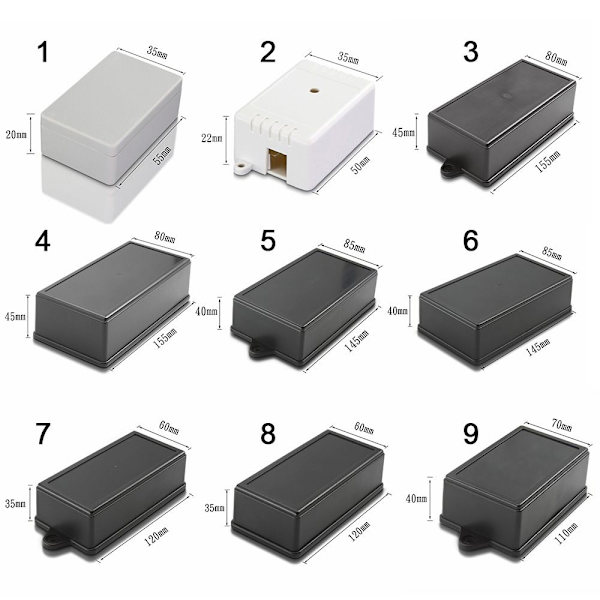 Elektronisen projektilaatikon vedenpitävä cover 155X80X45MM4 4 155x80x45mm4