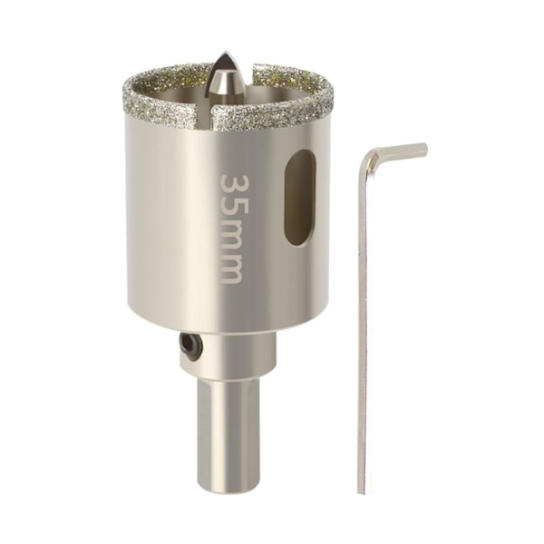 Diamant hullsag Pilot Bit Tile Hullsag