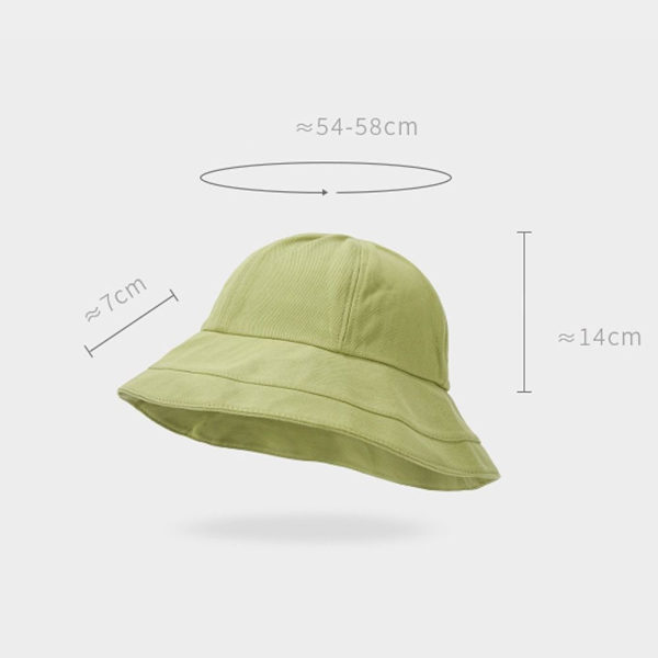 Fisherman Cap Store Visirer SORT black