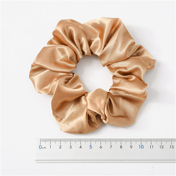 6st Satin Silk Hair Tie Elastic Scrunchies Hästsvanshållare