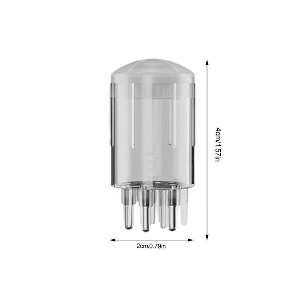 Scalp Applicator Liquid Comb hiusten päänahan hoitoon VALKOINEN White