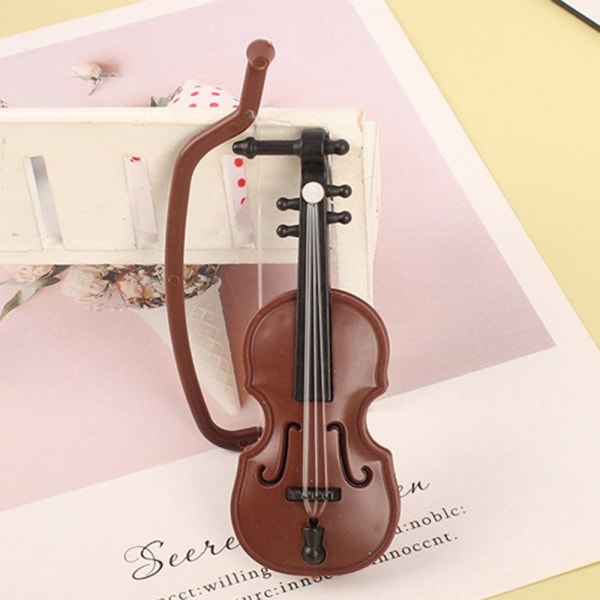 10 Stk Dukkehus Violin Violin Model Dukkehus Decor 10PCS