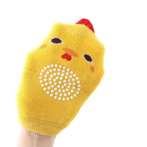 Baby Knæbeskytter Baby Crawling Protector GUL KYLLING GUL Yellow chicken