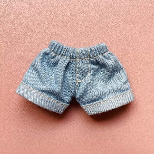 Dolls Wear Shorts Doll Jeans Shorts BLÅ Blue
