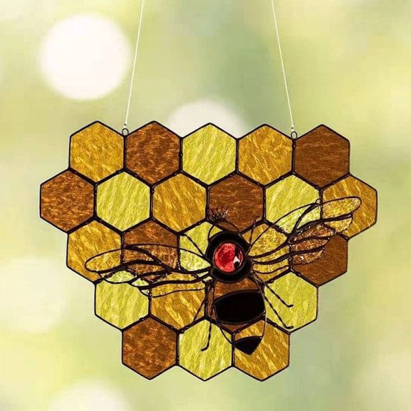 Honeycomb riippuva koriste sarjakuva Bee 5 5 5