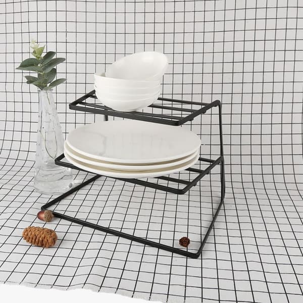 Opbevaringsstativ Skab SORT Black