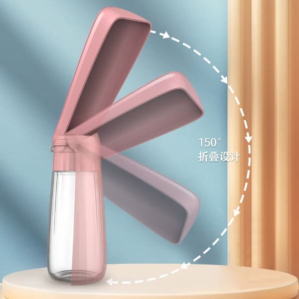Hundevannflaske Vannflaskedispenser ROSA Pink