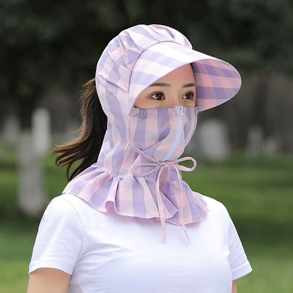 Solhatter Beskyttelseshette LILLA purple