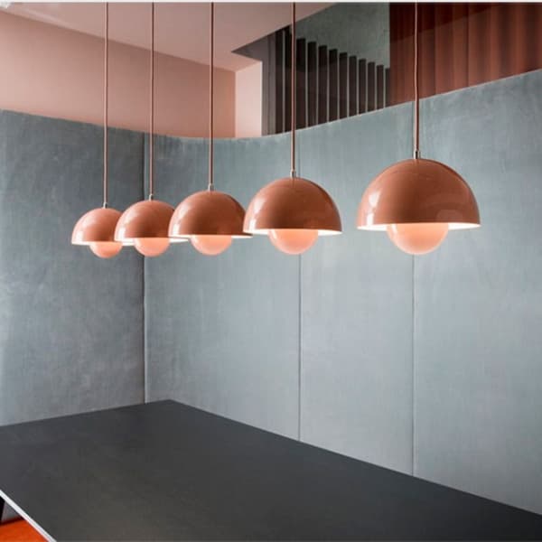 LED hængende loftlampe GRÅ grey