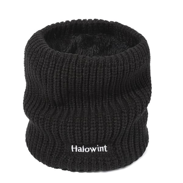 Strikket Neck Gaiter Neck Warmer GRÅ grey
