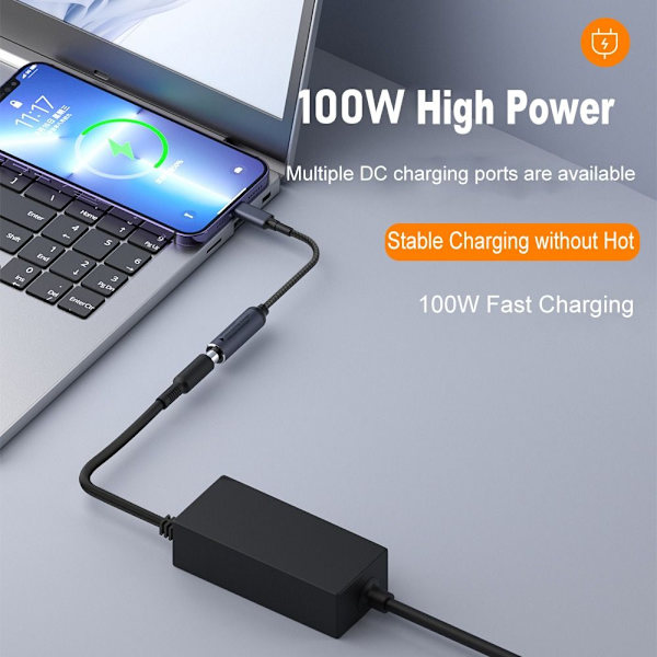 DC til Type C Converter Laptop Ladekabel 7,4X0,6MM 7,4X0,6MM 7.4x0.6mm