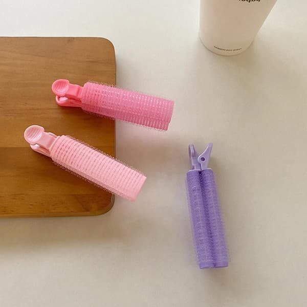 Fluffigt hårklämma Air Bangs BLÅ Blue