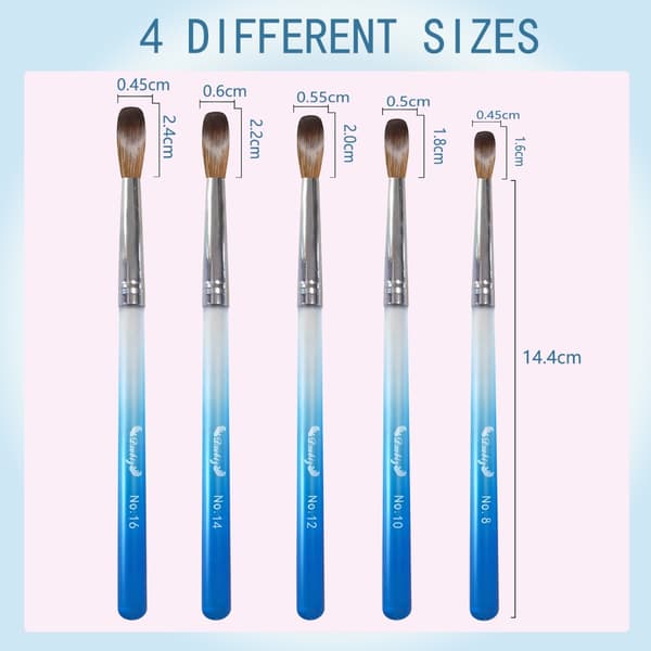 5 st Nagelpenna Set Set Trådritspenna