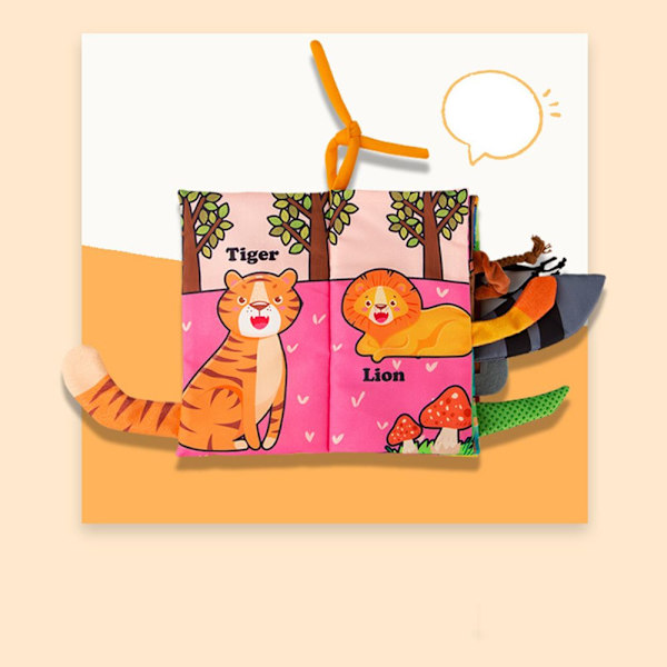 Tear Tail Cloth Book Reading Book 2 2 2