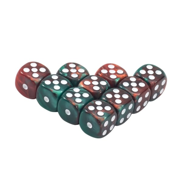 10 kpl / set DND Dice Polyhedral Dice STYLE 7 STYLE 7 Style 7