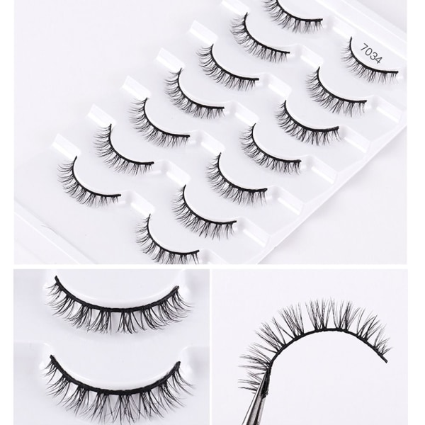 Manga Lashes Falske øjenvipper 7034 7034 7034