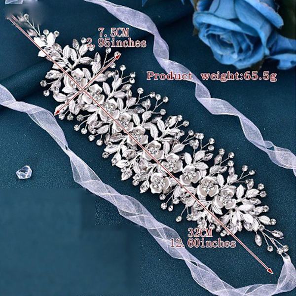 Hääpukuvyö Wedding Sash Belt Strassikivi Kultainen vyö