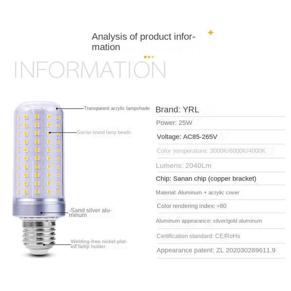 Maispære LED Maispære E14-25WGOLD GULL E14-25WGold