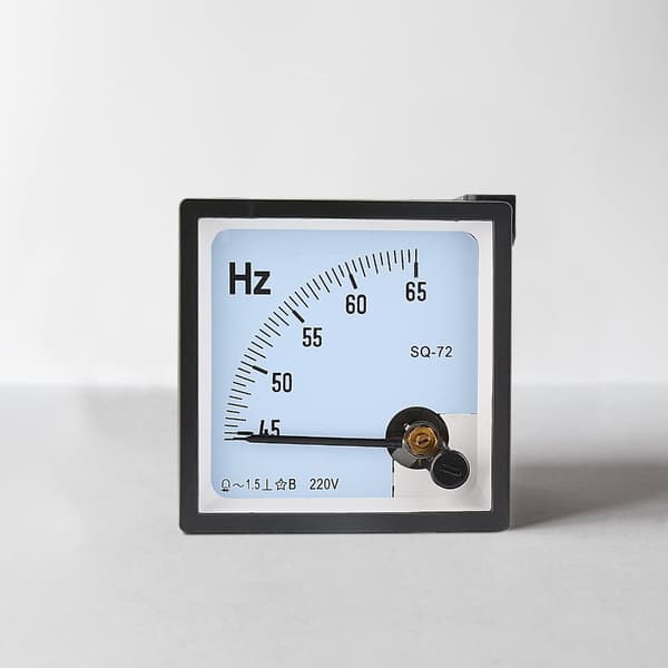 Frekvenspanelmätare Noggrannhetsklass Pekartyp Analog panel