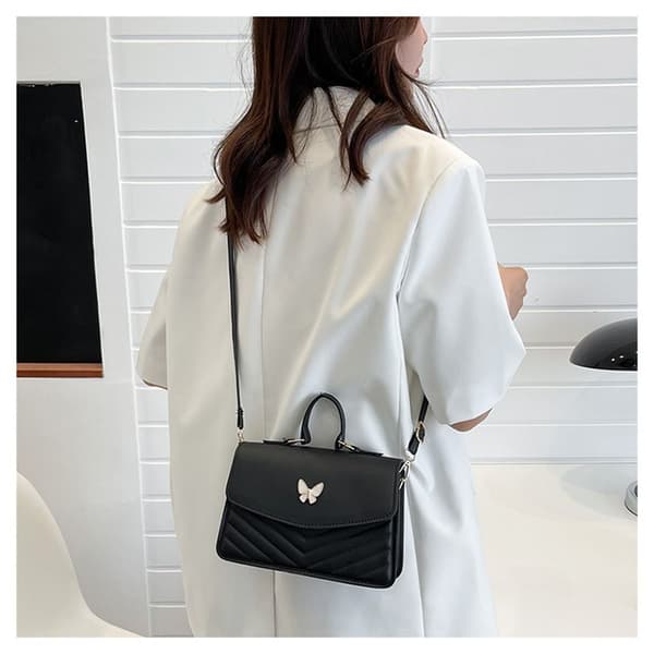 Skuldertaske Sling Bag SORT black