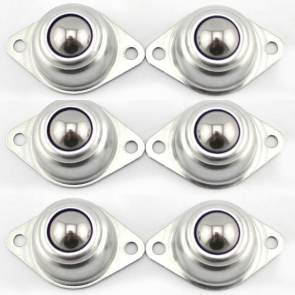 6 st Rolling Ball Transfers Universal Ball Casters Rund Ball