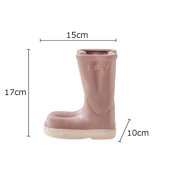 Saappaat Maljakko Hydroponic Maljakko PINK Pink