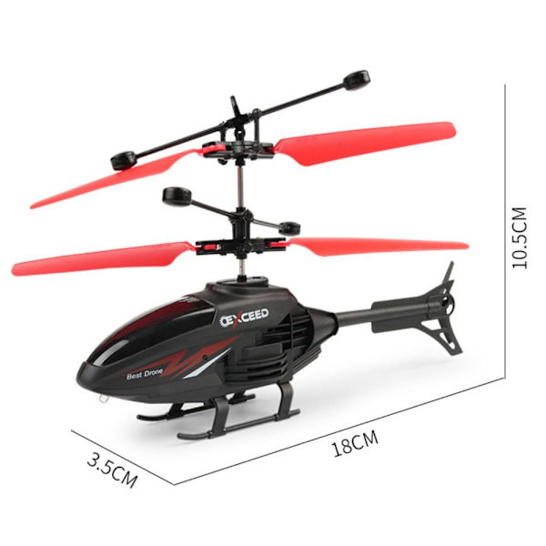 RC Helikoptrar Fjärrkontroll Plan Flygande Helikopter Leksak