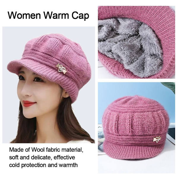 Ullhatt Cap LILA Purple