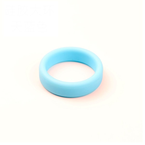 2 Stk Gummi Ring Bagasje Hjul Ring HIMMEL BLÅ HIMMEL BLÅ sky blue