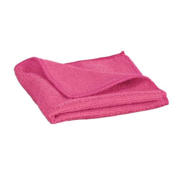 5 STK Mikrofiber rengøringsklude Rensehåndklæder PINK Pink