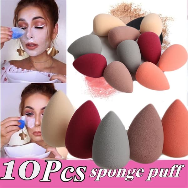 MAANGE 10 stk. Makeup Foundation Svamp