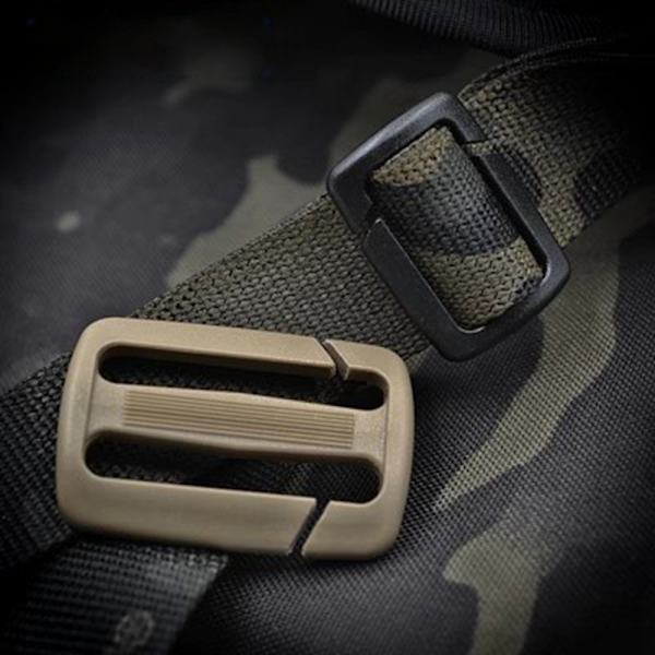 5st Tri Glide Slider Ladder Lock Spännen GRÅ 25MM-20MM Grey 25mm-20mm