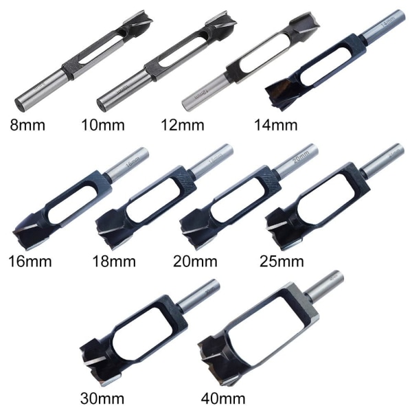 8-40 mm puuntyöstöporan kolmiulotteiset terät 10 mm 10mm