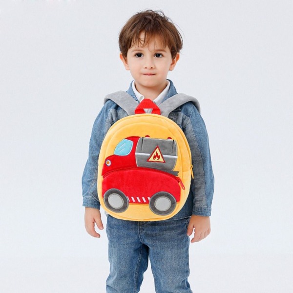 Kids Engineering Ryggsäck Cartoon Grävmaskin Ryggsäck 02 02 02